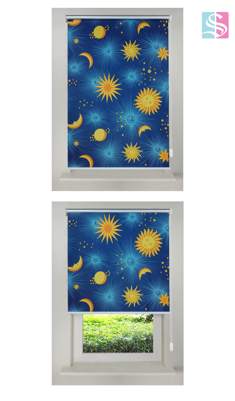 太陽星星卷簾 太陽星星卷簾